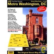 Metro Washington, D.C., Street Map Book,9780875300627