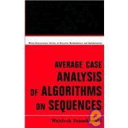 Average Case Analysis of Algorithms on Sequences