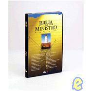 Biblia del Ministro RV60 Negro Imitación Índice