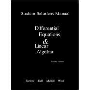 Student Solutions Manual for Differential Equations and Linear Algebra