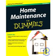 Home Maintenance For Dummies