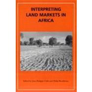 Interpreting Land Markets in Africa