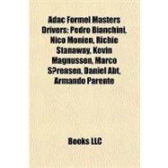 Adac Formel Masters Drivers : Pedro Bianchini, Nico Monien, Richie Stanaway, Kevin Magnussen, Marco Sørensen, Daniel Abt, Armando Parente
