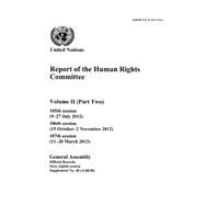 Report of the Human Rights Committee (General Assembly Official Record): 68th Session Supplement No. 40