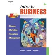 Intro To Business: Finance, Marketing, Operations, Management