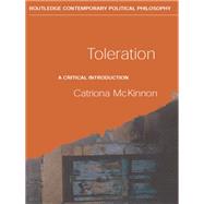 Toleration : A Critical Introduction