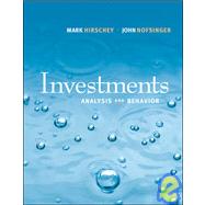 Investments : Analysis and Behavior
