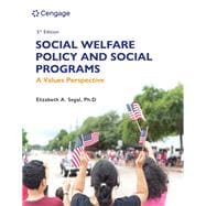 Social Welfare Policy and Social Programs: A Values Perspective book cover, ISBN 9798214130644