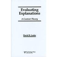 Evaluating Explanations: A Content Theory