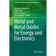 Metal and Metal Oxides for Energy and Electronics