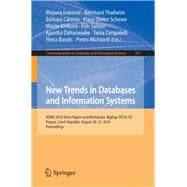 New Trends in Databases and Information Systems