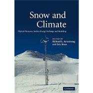 Snow and Climate: Physical Processes, Surface Energy Exchange and Modeling