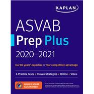 ASVAB Prep Plus 2020-2021 6 Practice Tests + Proven Strategies + Online + Video