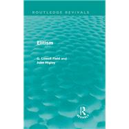 Elitism (Routledge Revivals)