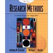 Research Methods: A Process of Inquiry (with Student Tutorial CD-ROM)