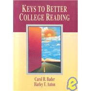 Keys to Better College Reading