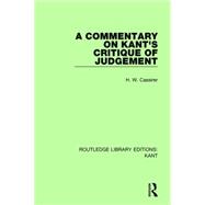 A Commentary on Kant's Critique of Judgement