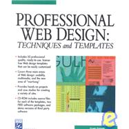 Professional Web Design : Techniques and Templates
