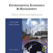 Environmental Economics and Management Theory, Policy and Applications