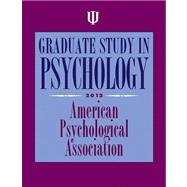 Graduate Study in Psychology 2012