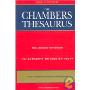 The Chambers Thesaurus,9780550100672