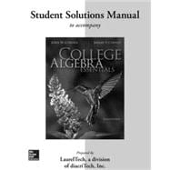 Student Solutions Manual  for College Algebra Essentials