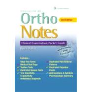 Ortho Notes : Clinical Examination Pocket Guide