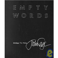 Empty Words