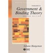 Introduction to Government and Binding Theory