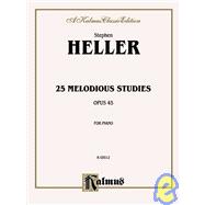 25 Melodious Studies Opus 45 for Piano