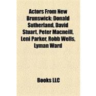 Actors from New Brunswick