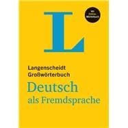 Langenscheidt Großwörterbuch Deutsch als Fremdsprache - with Online Dictionary (Langenscheidt Monolingual Standard Dictionary German - Hardcover edition with Online Dictionary)