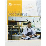 Bundle: College Accounting, Chapters 1-15, Loose-Leaf Version, 22nd + LMS Integrated for CengageNOWv2, 1 term Printed Access Card