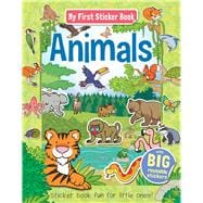 My First Sticker Book Animals Sticker book fun for little ones!