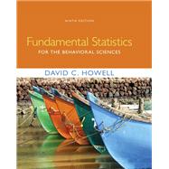 Fundamental Statistics for the Behavioral Sciences,9780357670682