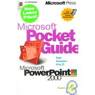 Microsoft Pocket Guide to Microsoft Powerpoint 2000