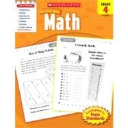 Scholastic Success With Math: Grade 4 Workbook