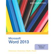 New Perspectives on Microsoft® Word 2013, Introductory, 1st Edition