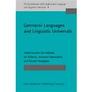 Germanic Languages and Linguistic Universals