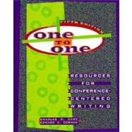 One to One : Resources for Conference Centered Writing