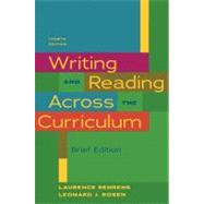 Writing & Reading Across the Curriculum, Brief Edition book cover, ISBN 9780205000692