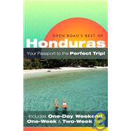 Open Road's Best of Honduras, 1st Edition