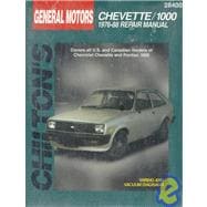 Chilton's Gm Chevette/1000 1976-88