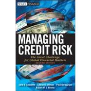 Managing Credit Risk : The Great Challenge for Global Financial Markets