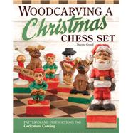 Woodcarving a Santa and Friends Chess Set