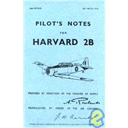 Pilot's Notes for Harvard 2B