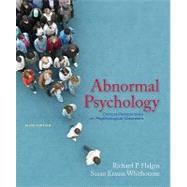 Abnormal Psychology: Clinical Perspectives on Psychological Disorders,9780073370699