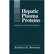Hepatic Plasma Proteins