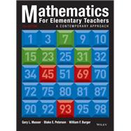 Mathematics for Elementary Teachers: A Contemporary Approach, Tenth Edition WileyPLUS Single-term