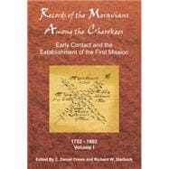 Records of the Moravians Among the Cherokee